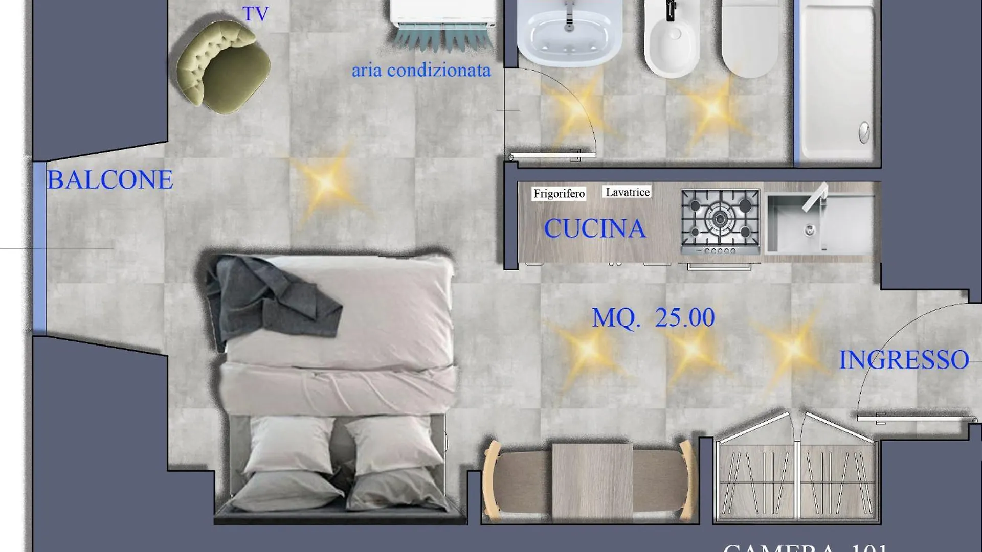 Guest house Bovio Boutique Studio Apartment Naples